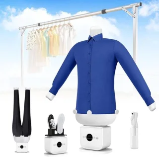 Automatische strijkmachine en stoomdroger voor kleding
