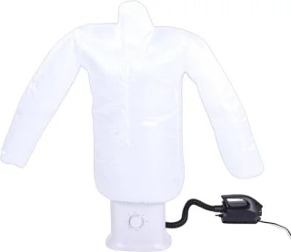 Automatische Strijkmachine - Stoomstrijkijzer Droger - Kleding Kreukvrij Maken - Opblaasbare Strijkplank - XXS tot XXL - Wit