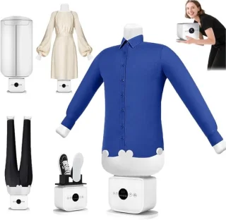 Automatische strijkmachine stoomstrijkijzer handsfree wit