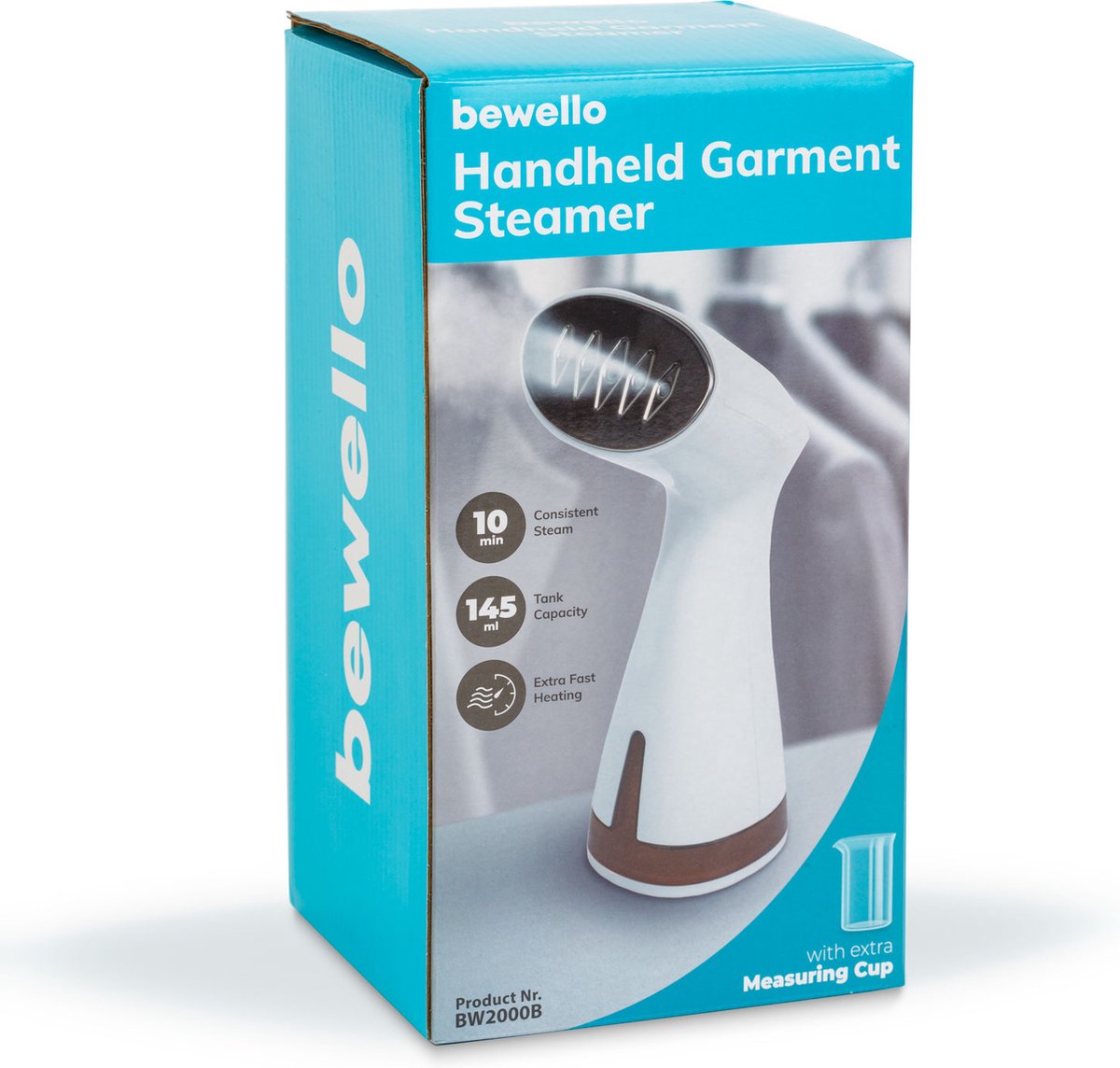 Bewello Handstomer Kleding 145ML Draagbaar