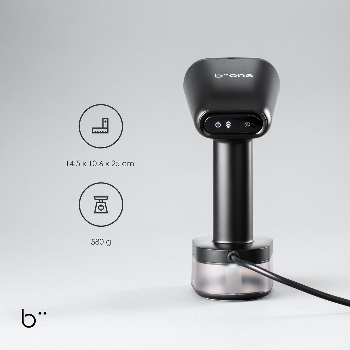 Biione TravelSteamer 1600W Kledingstomer