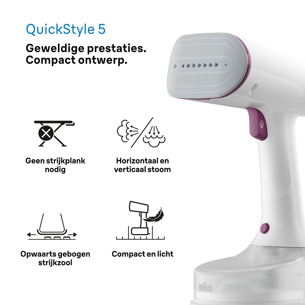 Braun QuickStyle 5 GS5011PU Handstomer