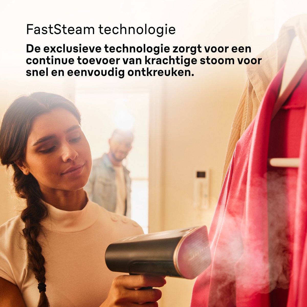 Wat vinden we goed aan de Braun QuickStyle 7 GS7077BK Kledingstomer Zwart