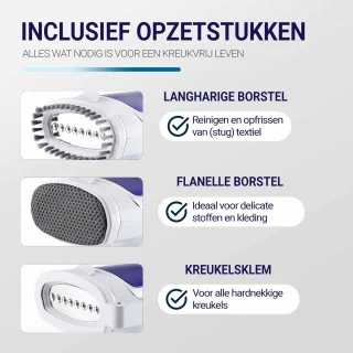 BrightLife Kledingstomer Handstomer 1600W Blauw/Wit