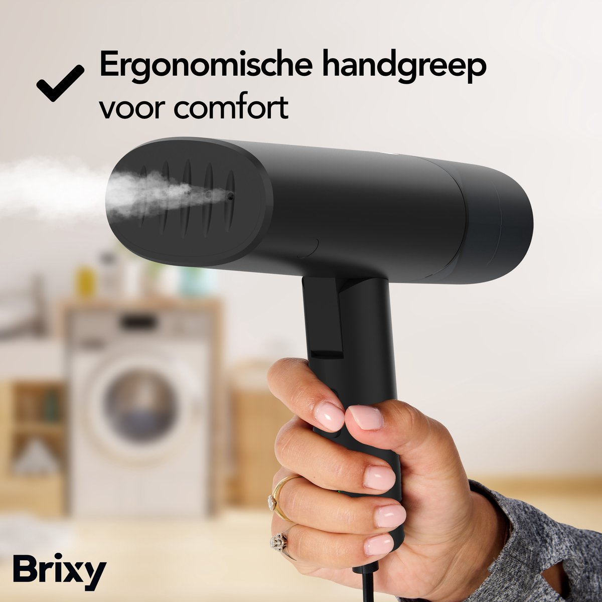 Brixy Kledingstomer Handstomer Antraciet