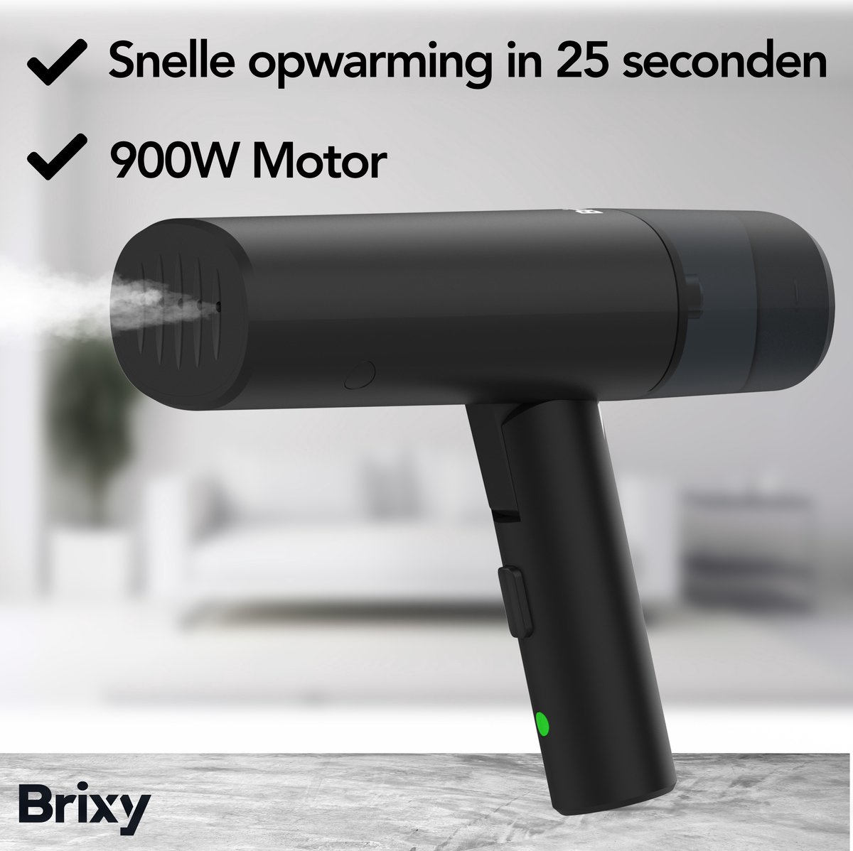 Brixy Kledingstomer Handstomer Antraciet