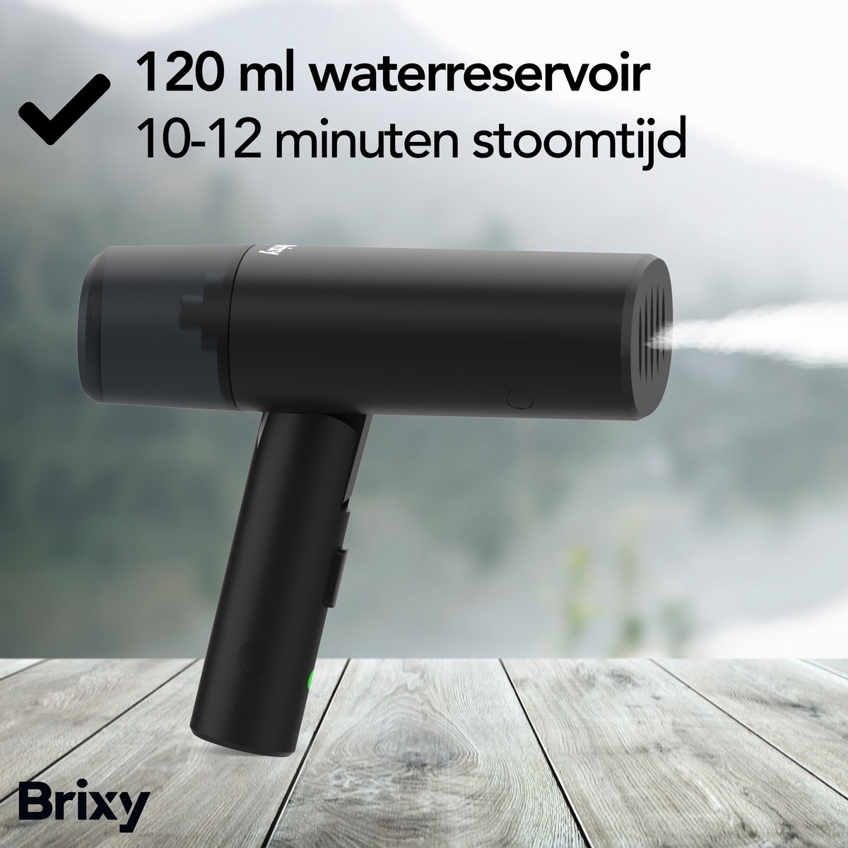 Brixy Kledingstomer Handstomer Antraciet