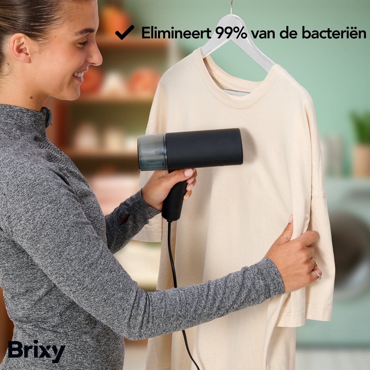 Brixy Kledingstomer Handstomer Antraciet