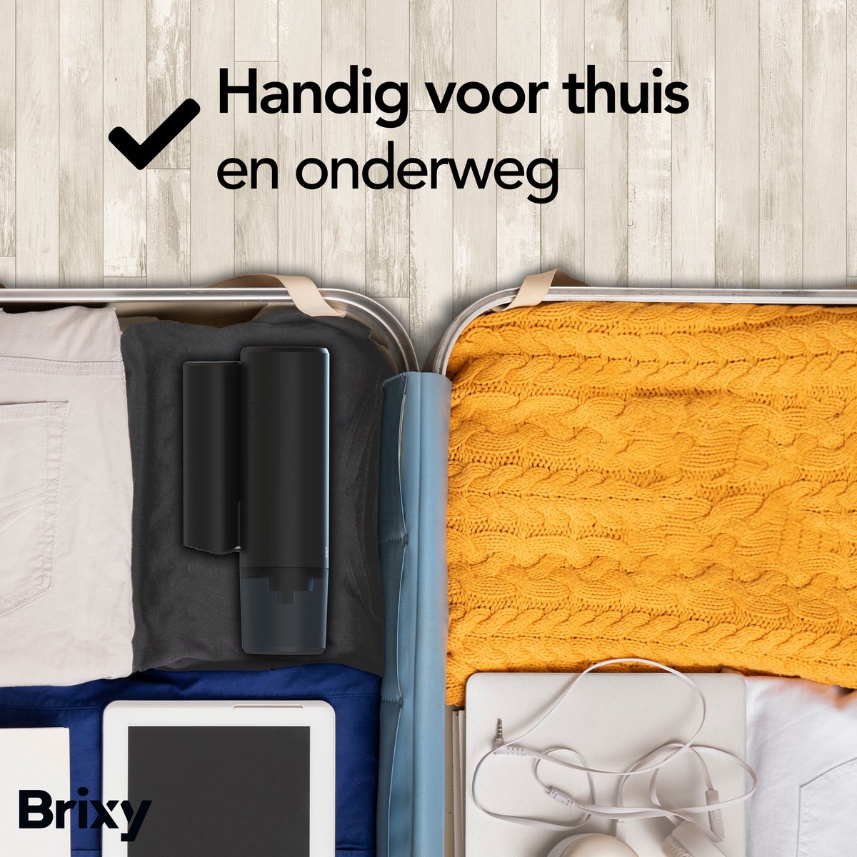 Brixy Kledingstomer Handstomer Antraciet