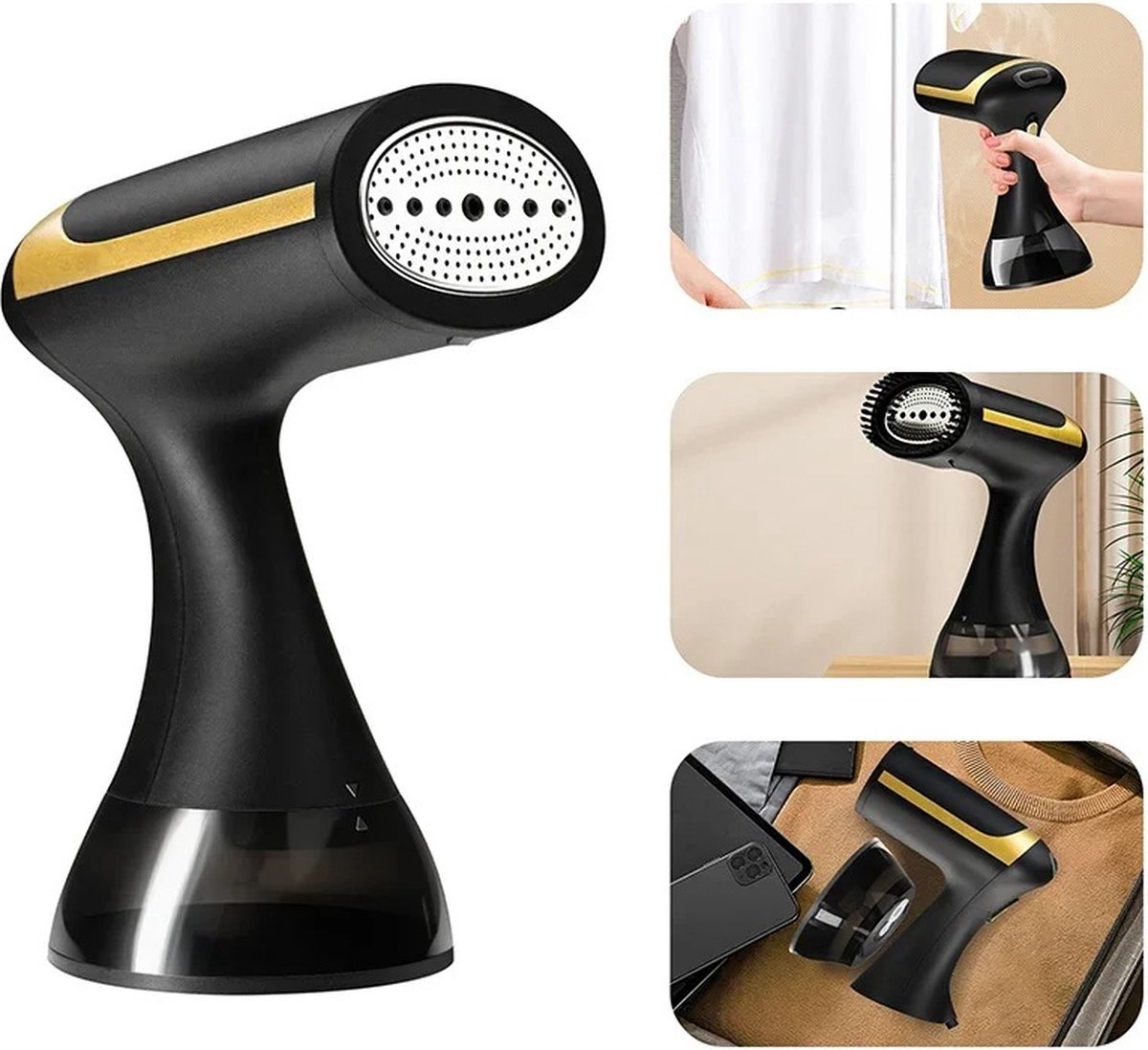 By Barkhuis Handheld Kledingstomer 300 ml Zwart