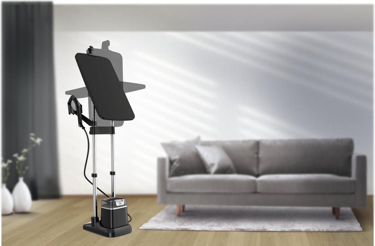 Calor Ixeo+ QT1510C0 Kledingstomer Black/Silver