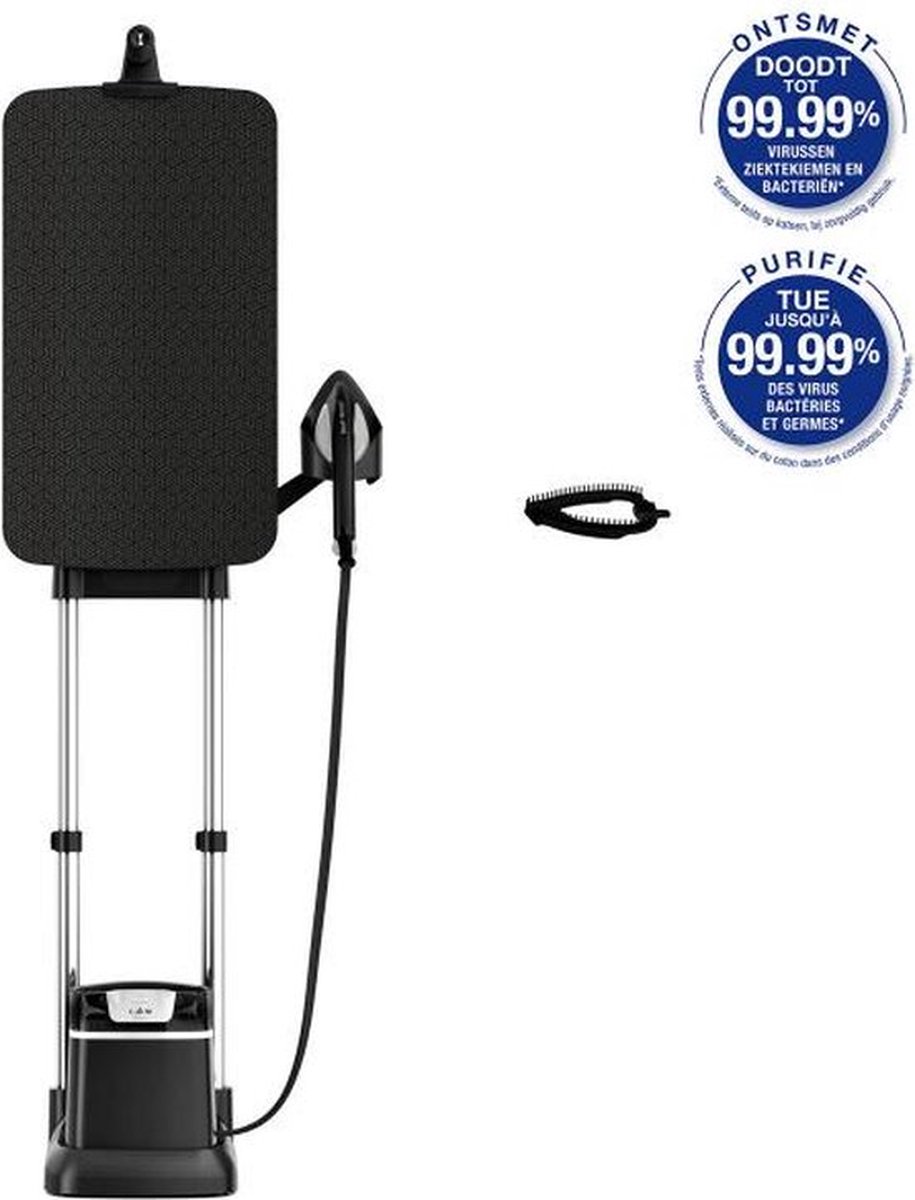 Calor Ixeo+ QT1510C0 Kledingstomer Black/Silver
