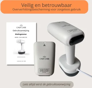 CASA CARE® Kledingstomer 1800W Handstomer 280ml Wit