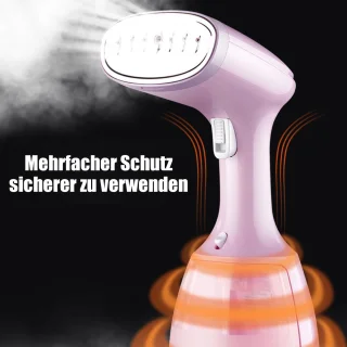 CHIWIN Draagbaar Stoomstrijkijzer 1500W Roze
