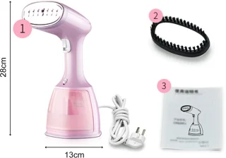 CHIWIN Draagbaar Stoomstrijkijzer 1500W Roze