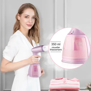 CHIWIN Draagbaar Stoomstrijkijzer 1500W Roze