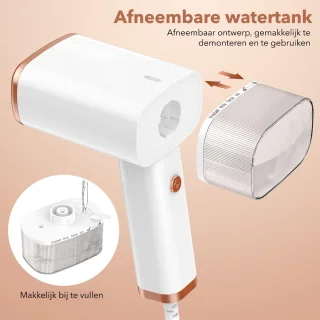 Cleanforce 120M Kledingstomer Afneembare Watertank