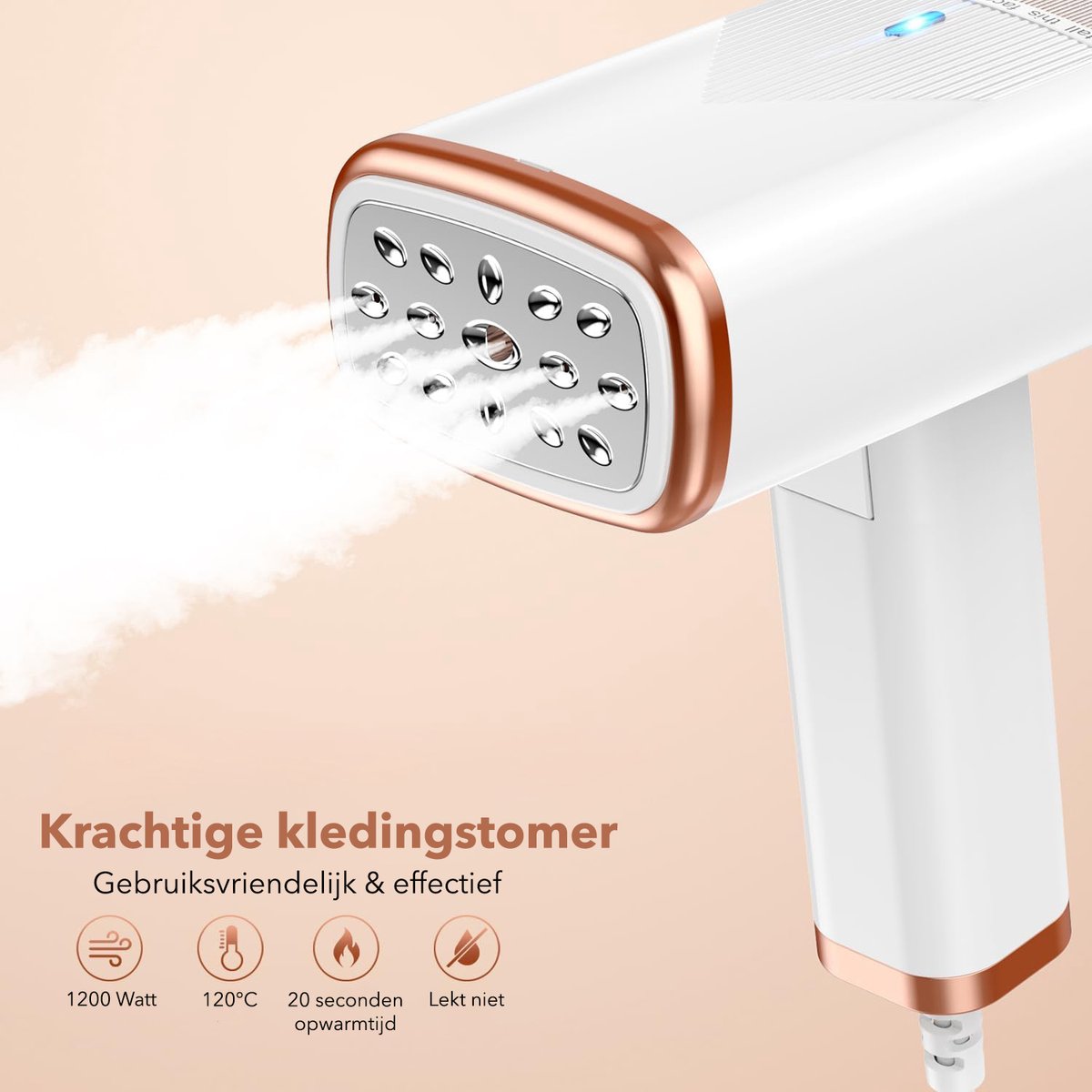 Cleanforce 120M Kledingstomer Afneembare Watertank