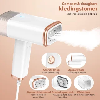 Cleanforce 120M Kledingstomer Afneembare Watertank