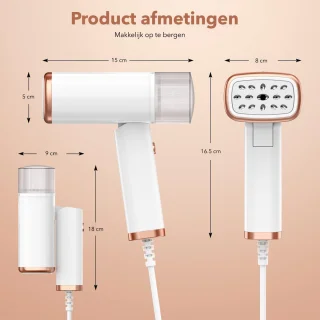 Cleanforce 120M Kledingstomer Afneembare Watertank
