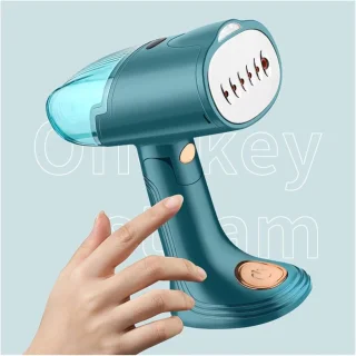 Compact Handstomer - Draagbaar Strijkijzer - Vintage Groen