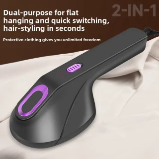Compact handstomer kledingstoomapparaat