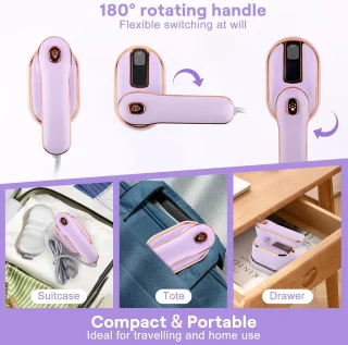 Compact Kledingstomer - Paars