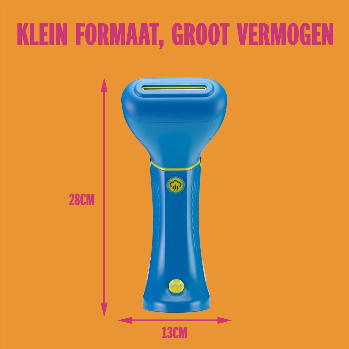 Conair Extreme Steam GSC24BLE Kledingstomer Blauw