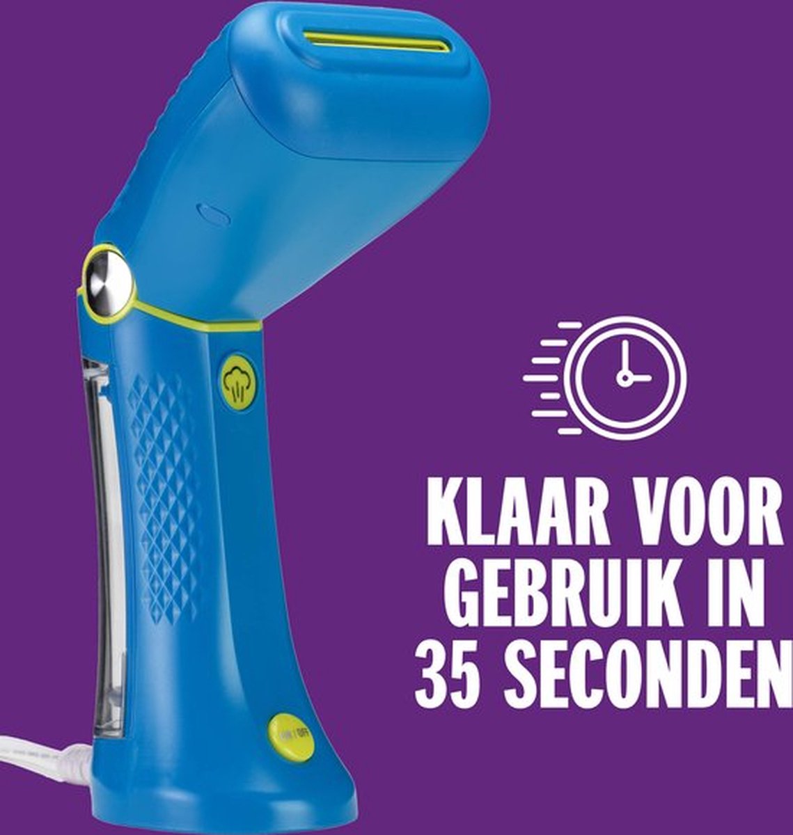 Conair Extreme Steam GSC24BLE Kledingstomer Blauw
