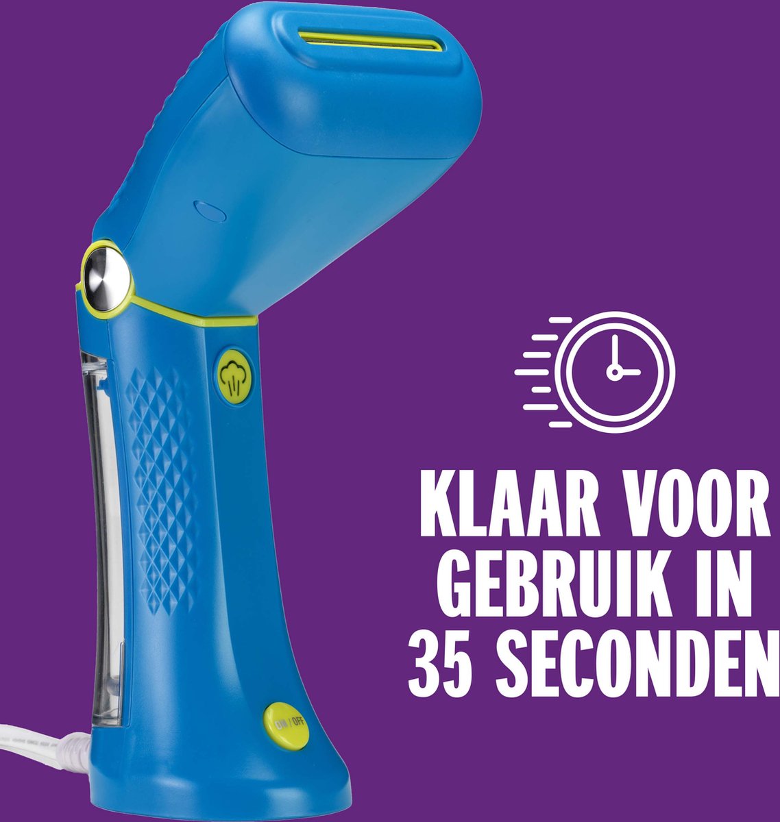 Conair Extreme Steam GSC24BLE Kledingstomer Blauw