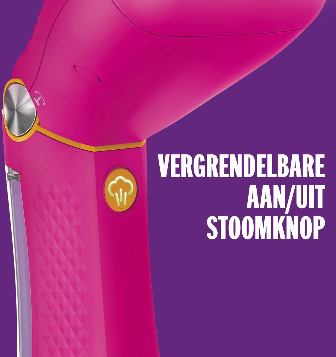 Conair Extreme Steam GSC24PKE Handheld Kledingstomer Roze