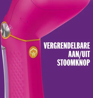 Conair Extreme Steam GSC24PKE Handheld Kledingstomer Roze