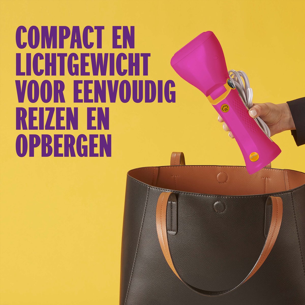 Conair Extreme Steam GSC24PKE Handheld Kledingstomer Roze