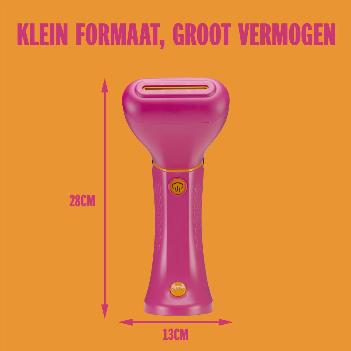 Conair Extreme Steam GSC24PKE Handheld Kledingstomer Roze