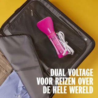 Conair Extreme Steam GSC24PKE Handheld Kledingstomer Roze