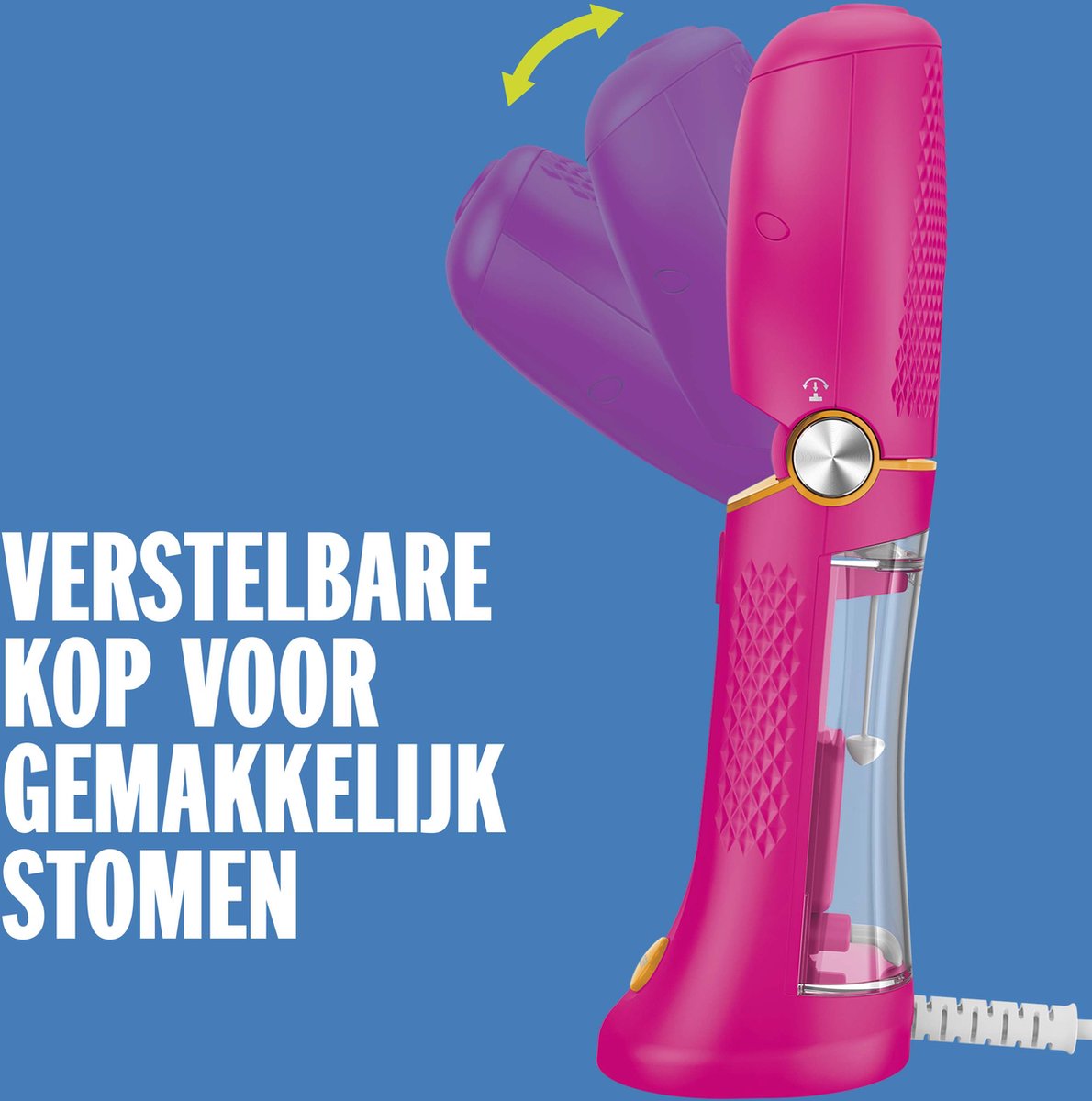 Conair Extreme Steam GSC24PKE Handheld Kledingstomer Roze