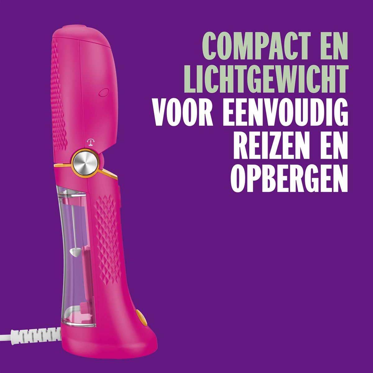 Conair Extreme Steam GSC24PKE Handheld Kledingstomer Roze