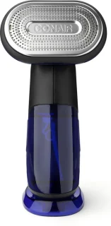 Conair GS108E Handheld Kledingstomer en Strijkijzer Zwart/Blauw