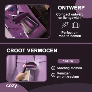 cozy.® Premium Kledingstomer 1640W Paars