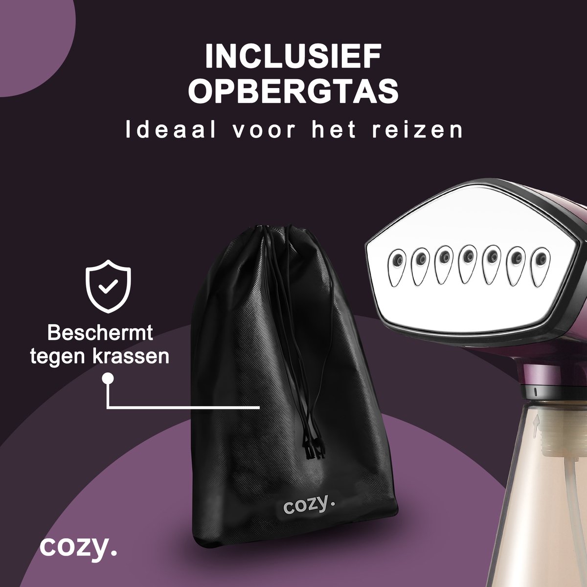 cozy.® Premium Kledingstomer 1640W Paars