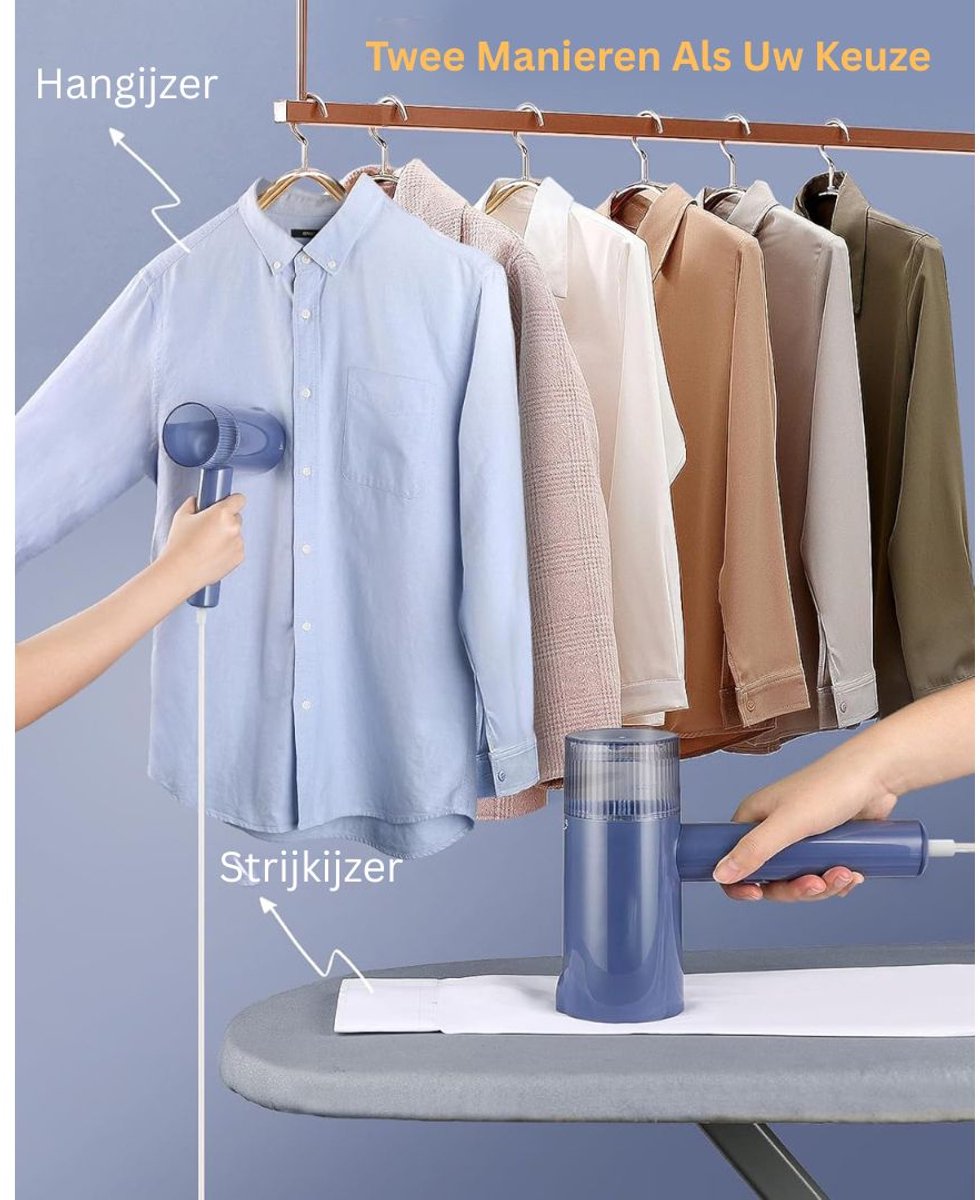 CRLYN® Kledingstomer Handstomer Blauw