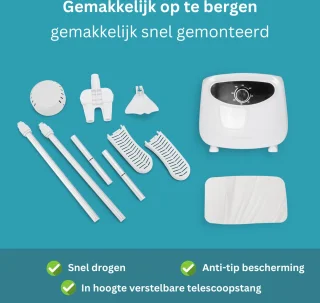 DailySupplies Strijkpop voor Hemden Wit