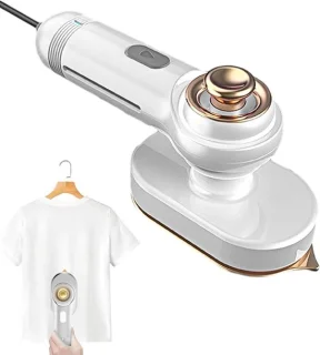 Draagbaar compact stoomstrijkijzer - wit