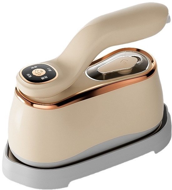 Draagbaar Reisstrijkijzer Beige