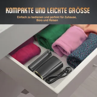 Draagbaar Reisstrijkijzer & Kledingstomer