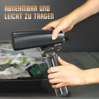 Draagbaar Reisstrijkijzer & Kledingstomer