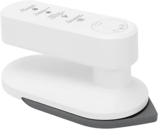 Draagbaar reisstrijkijzer mini stomer - wit