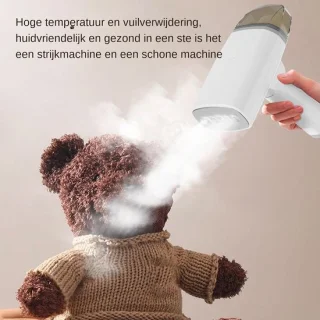 Draagbaar stoomstrijkijzer 85 ml wit