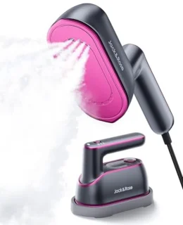 Draagbare 2-in-1 kledingstomer, roze