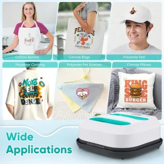 Draagbare Hittepers voor T-shirts